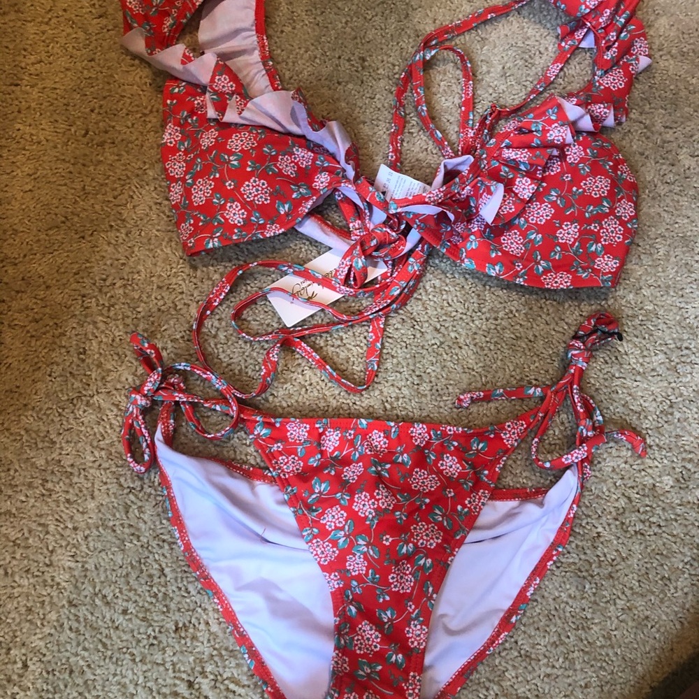 Floral bikini